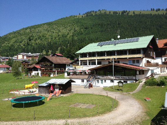 Hotel Zum Senn Anita Stark in Oberjoch Gemeinde Bad Hindelang - Logo