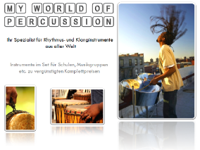 www.myworldofpercussion.de in Ludwigshafen am Rhein - Logo