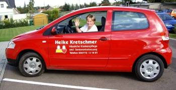 Häusliche Krankenpflege und Seniorenbetreuung Heike Kretschmer in Helbra - Logo