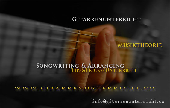 Gitarrenunterricht, Musiktheorie, Gehörbildung in Waldshut Tiengen - Logo