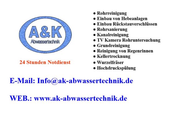 A & K Abwassertechnik in Ludwigshafen am Rhein - Logo