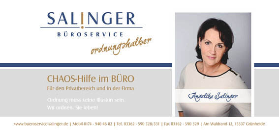 Büroservice Salinger in Grünheide in der Mark - Logo