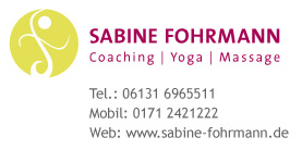 Sabine Fohrmann Coaching / Yoga / Massage in Mainz - Logo