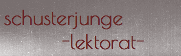 lektorat schusterjunge in Karlsruhe - Logo