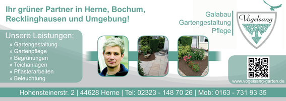 Vogelsang Gartengestaltung und Pflege in Herne - Logo