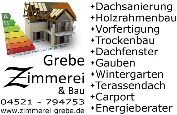 Grebe Zimmerei & Bau in Eutin - Logo