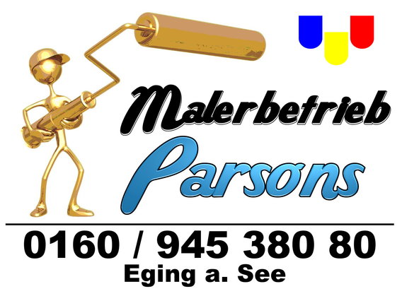 Malerbetrieb Parsons in Eging am See - Logo