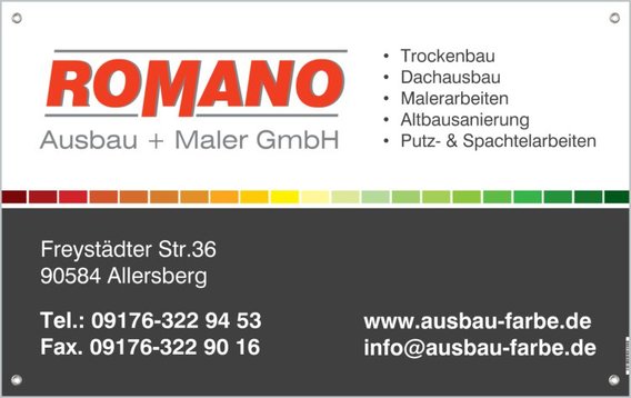 Romano Ausbau + Maler GmbH in Allersberg - Logo