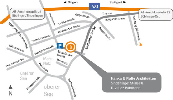 Hanka & Nolte Architekten in Böblingen - Logo