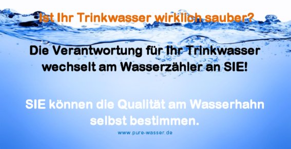 Pure Wasser in Weitnau - Logo