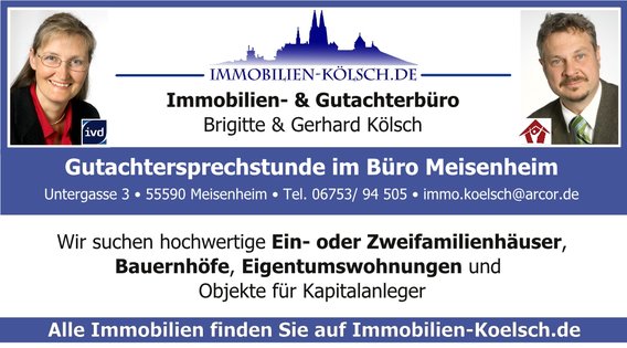 Immobilien-Kölsch in Meisenheim - Logo