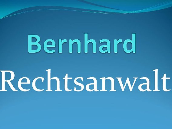 Rechtsanwalt Martin Bernhard in Ingolstadt an der Donau - Logo