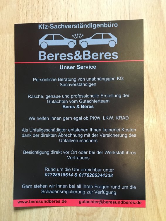 Kfz-Sachverständigenbüro Beres & Beres in Berlin - Logo