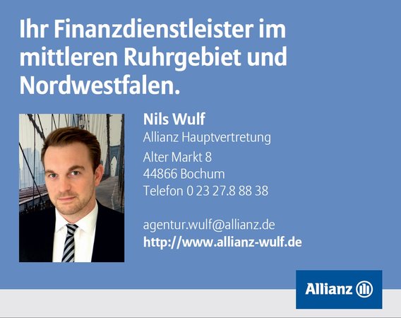 Nils Wulf Allianz Hauptvertretung in Wattenscheid Stadt Bochum - Logo