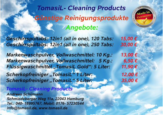 TomasiL - Cleaning Products in Hamburg - Logo