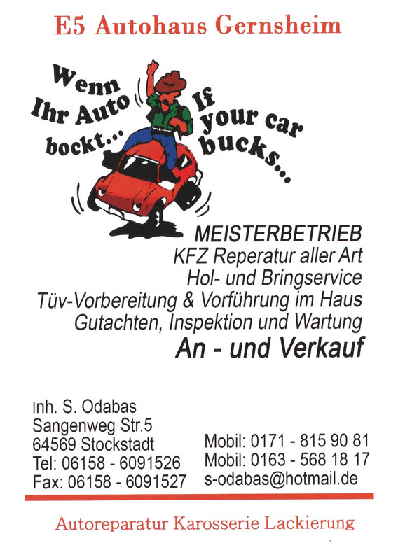 E5 Autohaus Gernsheim in Stockstadt am Rhein - Logo