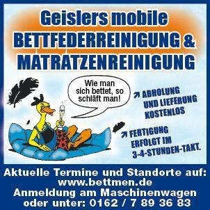 Betten & Matratzen Reinigung Geisler in Potsdam - Logo