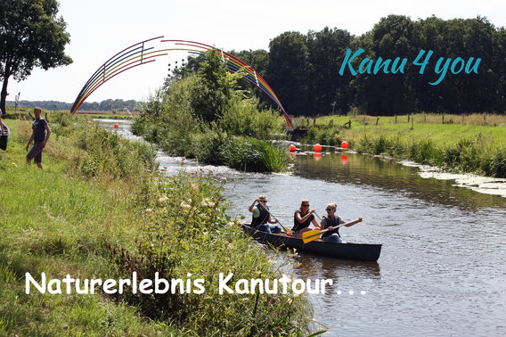 Kanuverleih - Hunte-Camp in Amelhausen Gemeinde Großenkneten - Logo