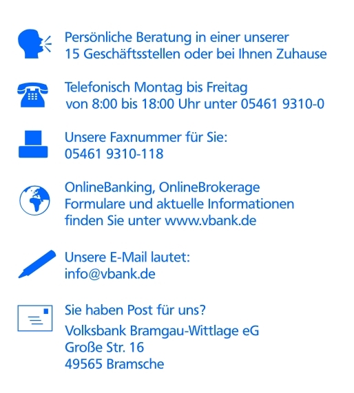 Volksbank Bramgau Wittlage Eg Filiale Wallenhorst