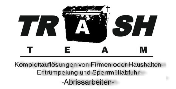 Trash-Team Dienstleistung in Mehlbek - Logo