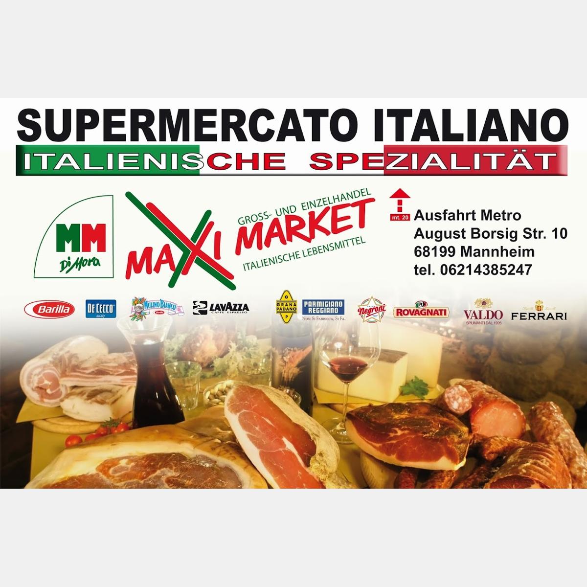 Maxi Market- Di Mora Italienischer Gastronomiegroßhandel in Mannheim - Logo