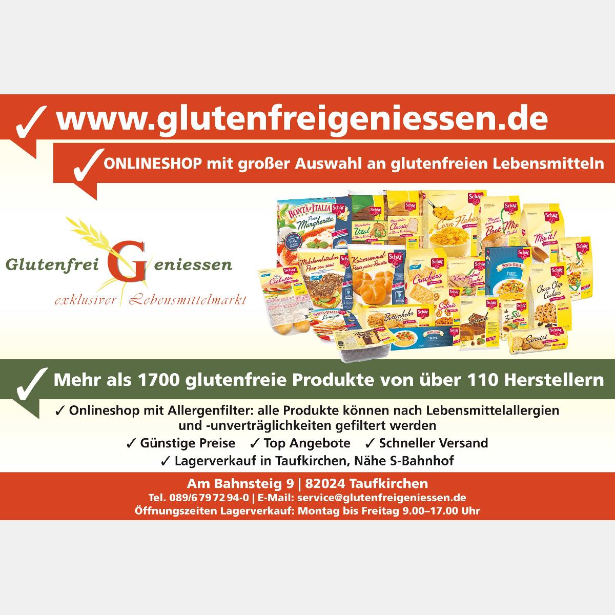 Glutenfrei Geniessen.de, EBian e.K. in Taufkirchen Kreis München - Logo