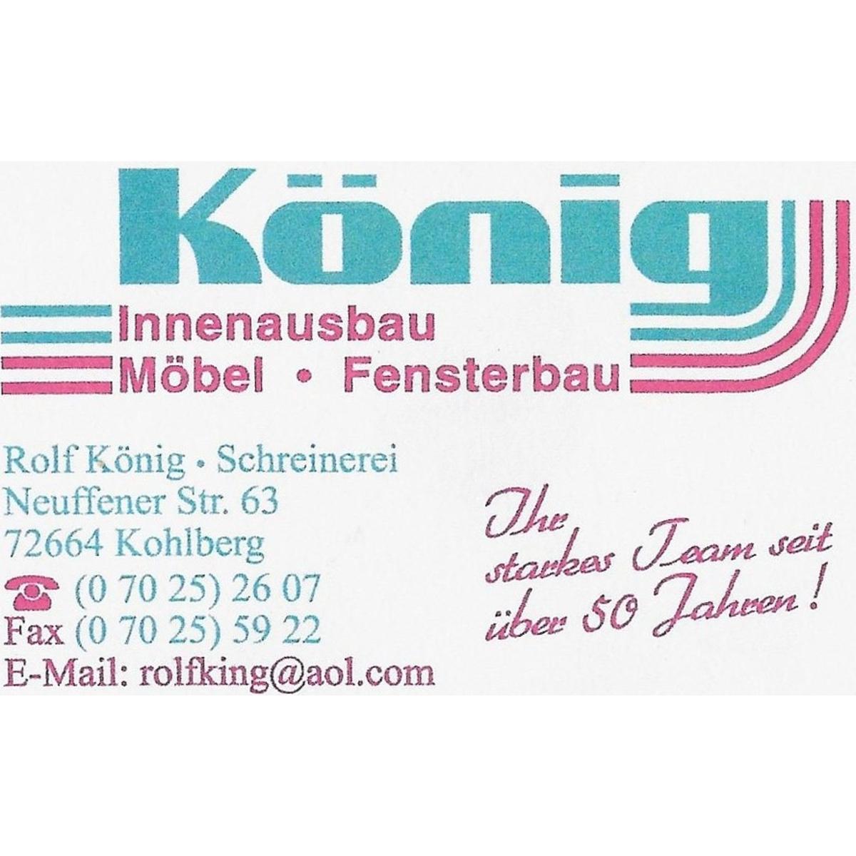 König - Fenster Fensterbau Haustüren Rollladen in Kohlberg in Württemberg - Logo