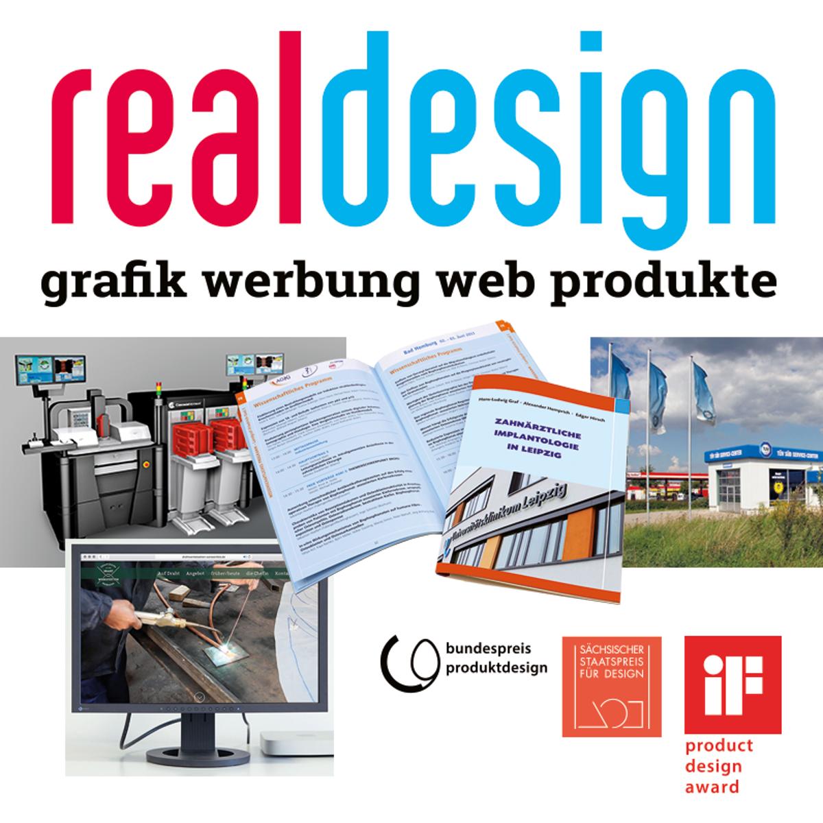 realdesign GmbH in Leipzig - Logo