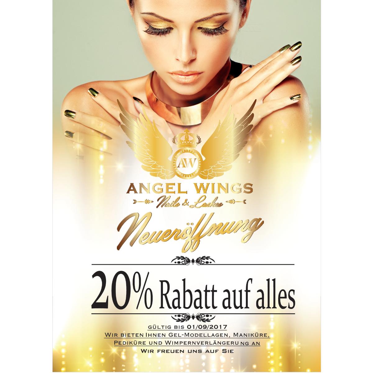 Angel Wings Nails & Lashes in Magdeburg - Logo