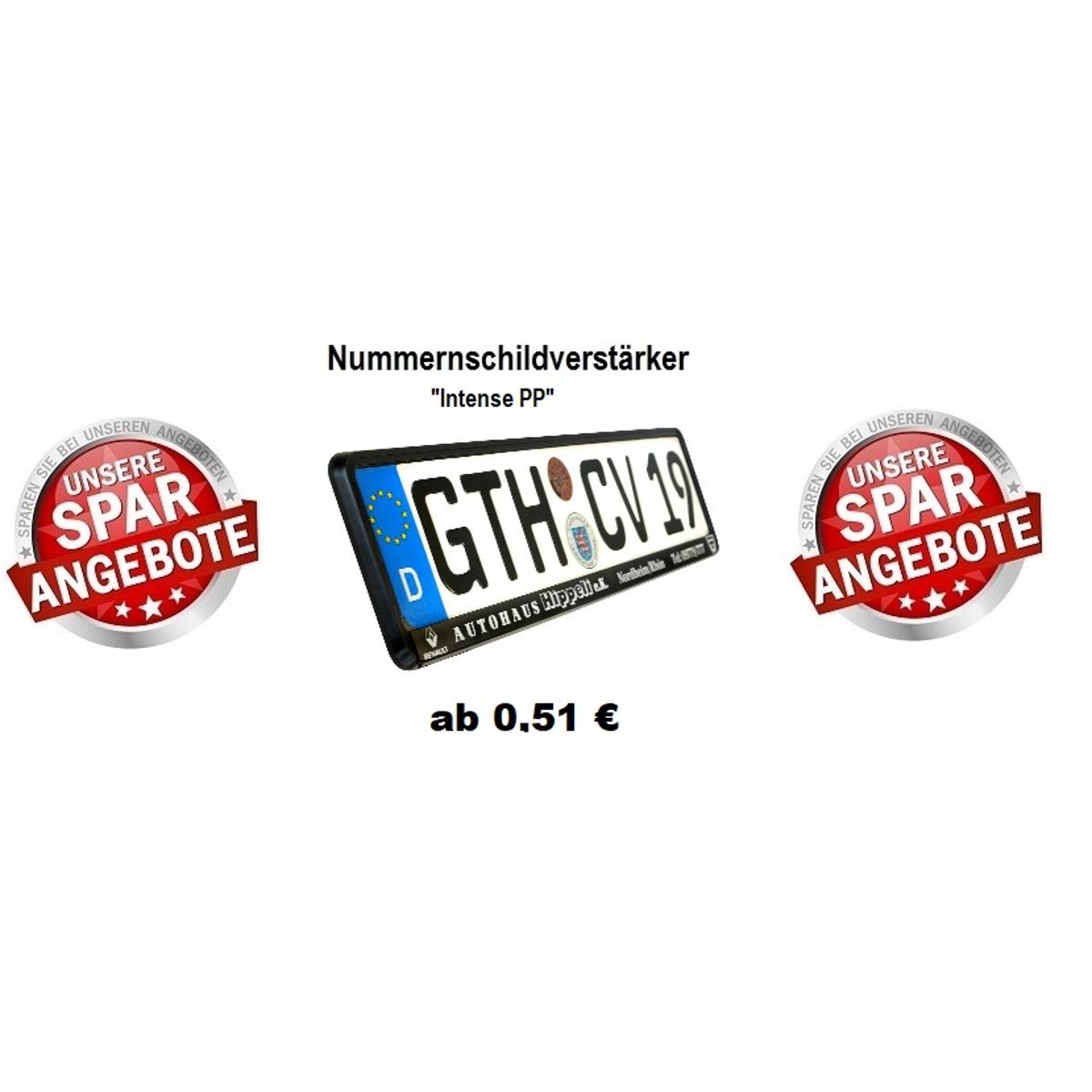 Kennzeichenhalter / Nummernschildverstärker Online-Shop in Heddesheim in Baden - Logo