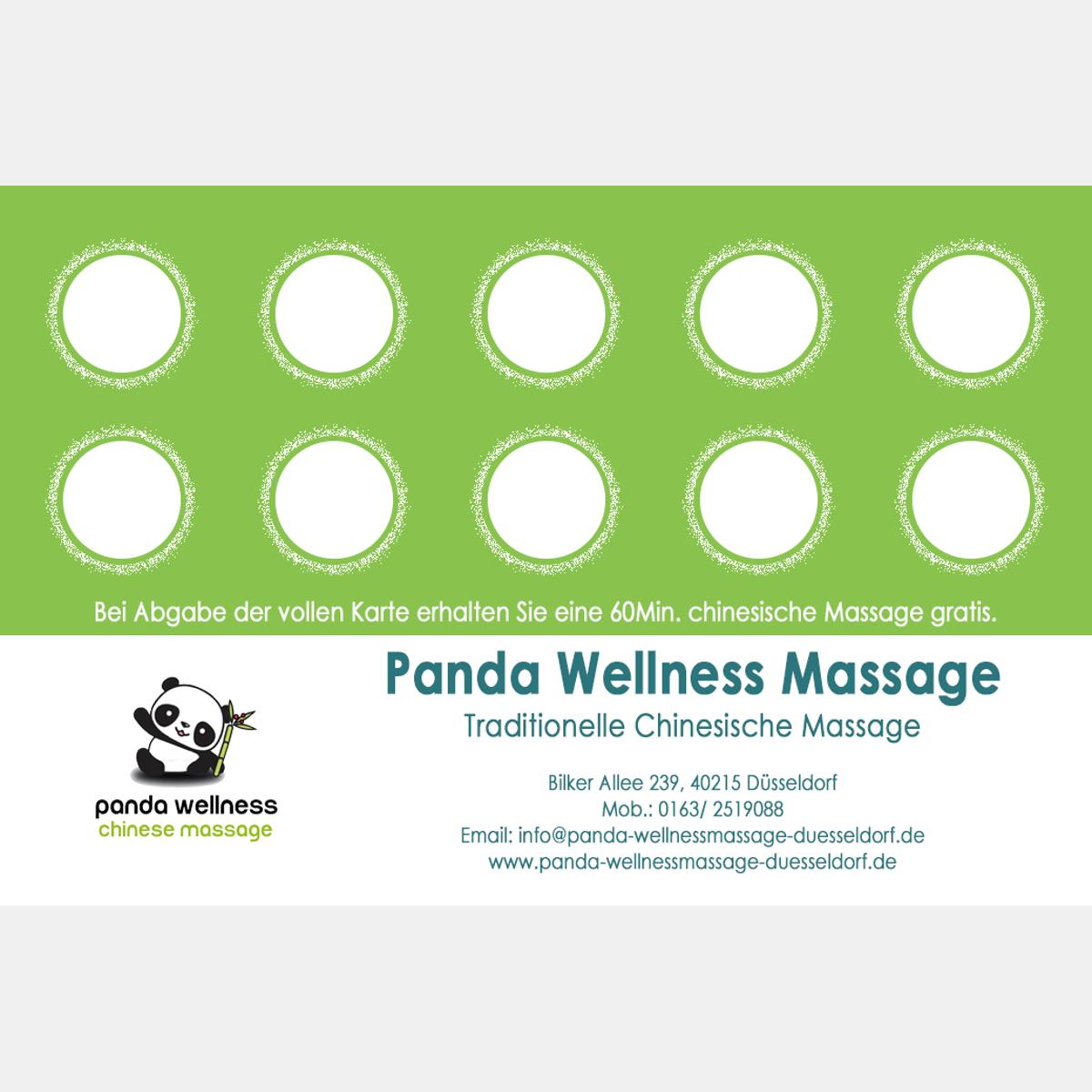 Panda Wellness Massage in Düsseldorf - Logo