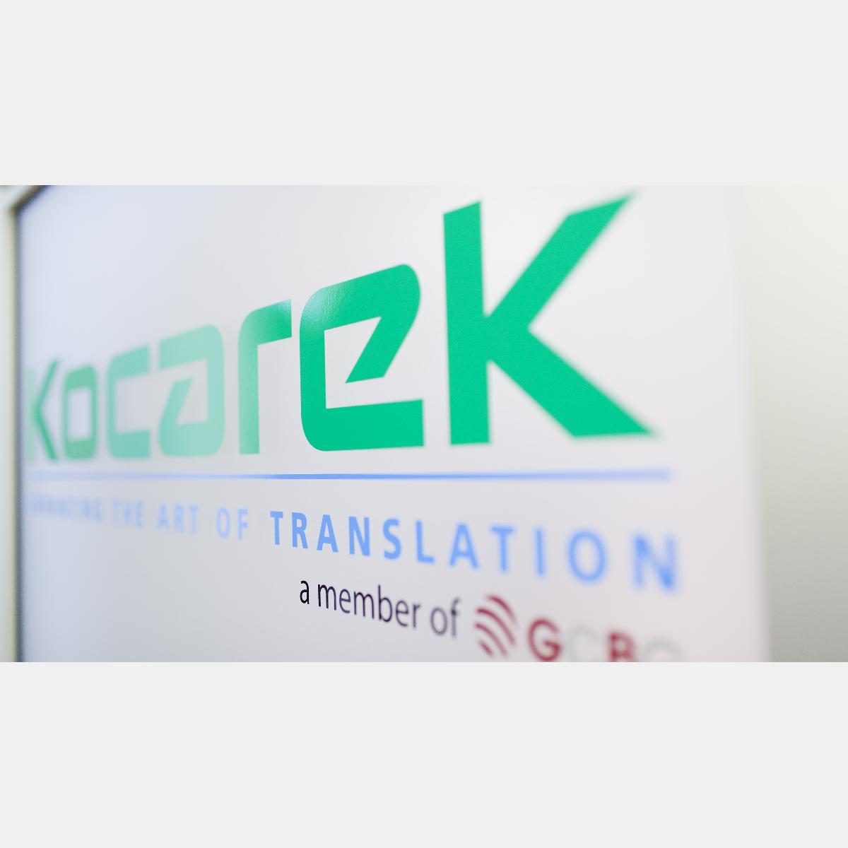 Kocarek GmbH Fachübersetzungen Übersetzungen Technische Dokumentation in Essen - Logo