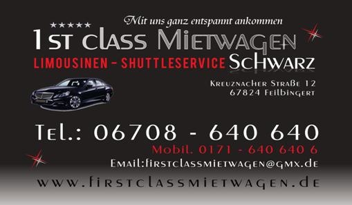 AA+ First Class Mietwagen Schwarz in Feilbingert - Logo