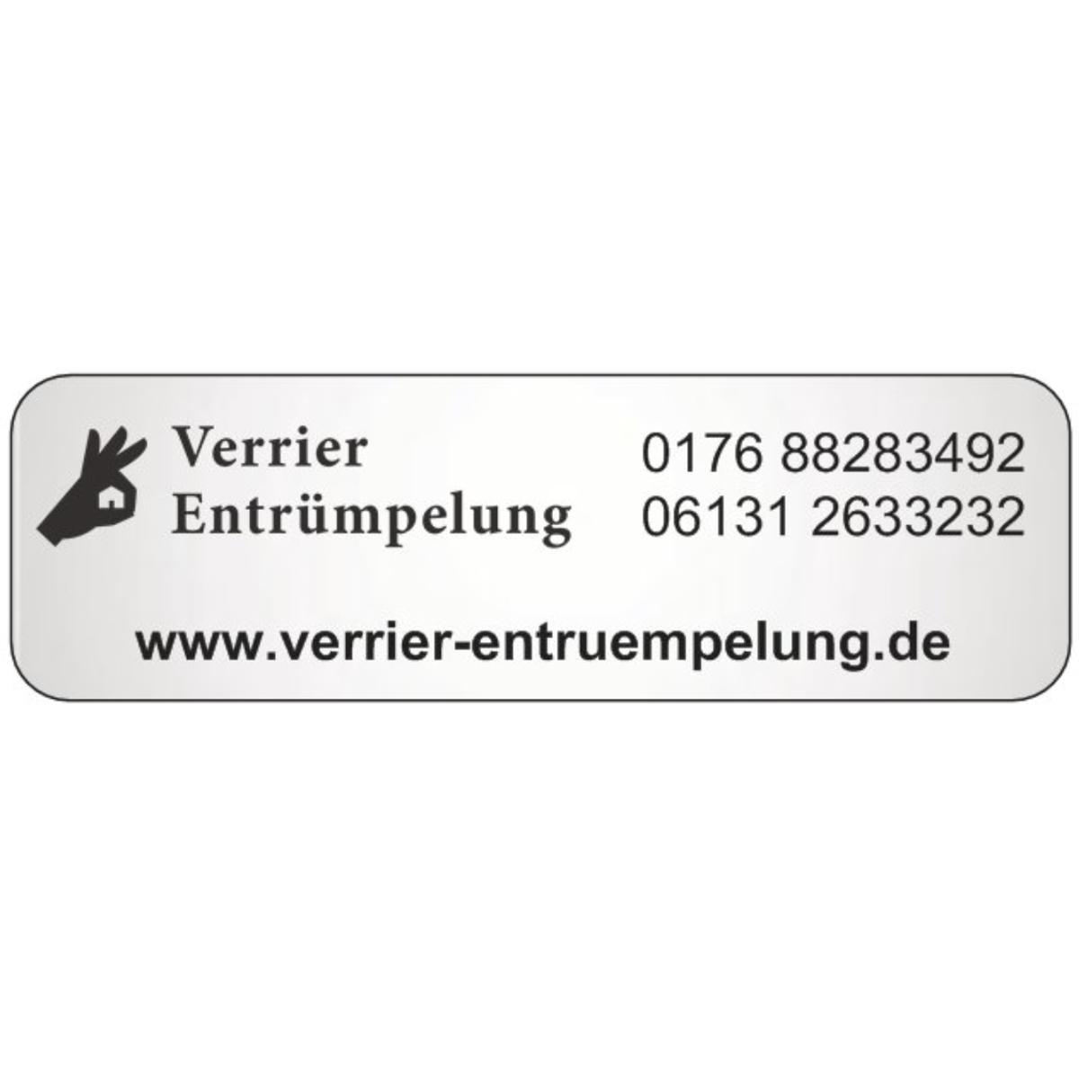 Verrier Entrümpelung in Mainz - Logo