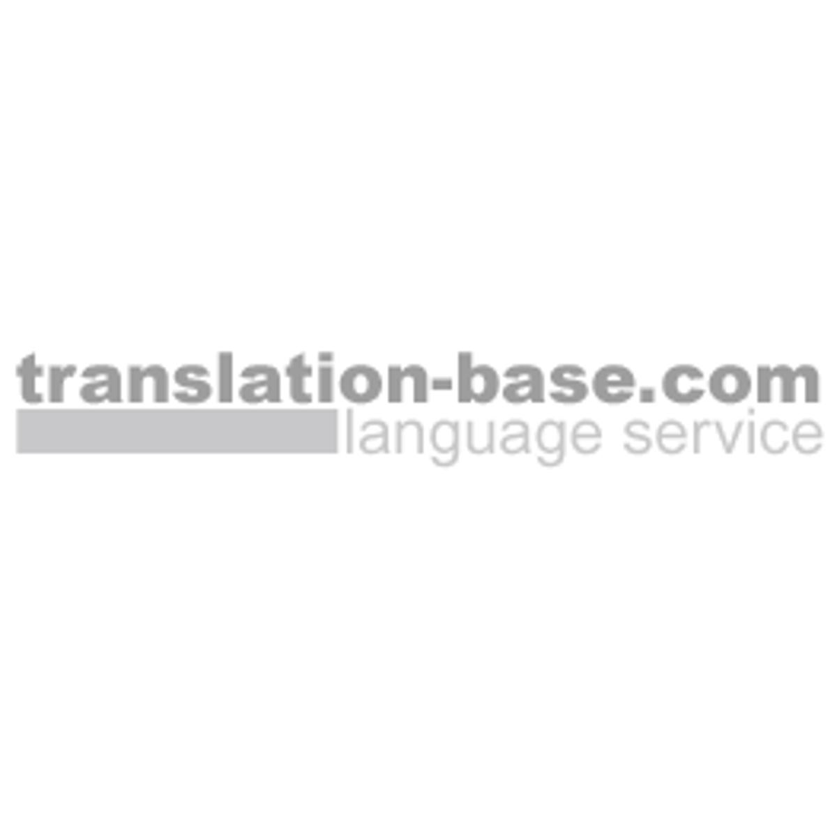 translation-base.com in Langenzenn - Logo