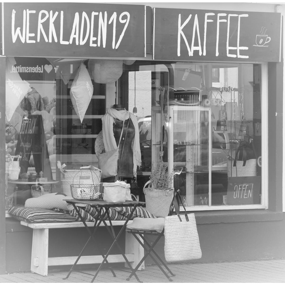 Werkladen 19 Café in Krofdorf Gleiberg Gemeinde Wettenberg - Logo