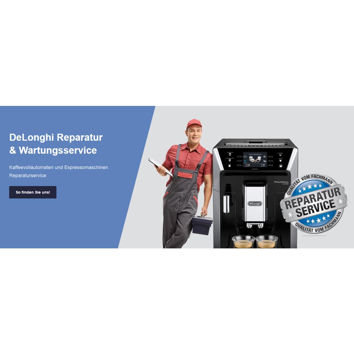 DeLonghi Kaffeemaschinen Reparatur in Berlin - Logo