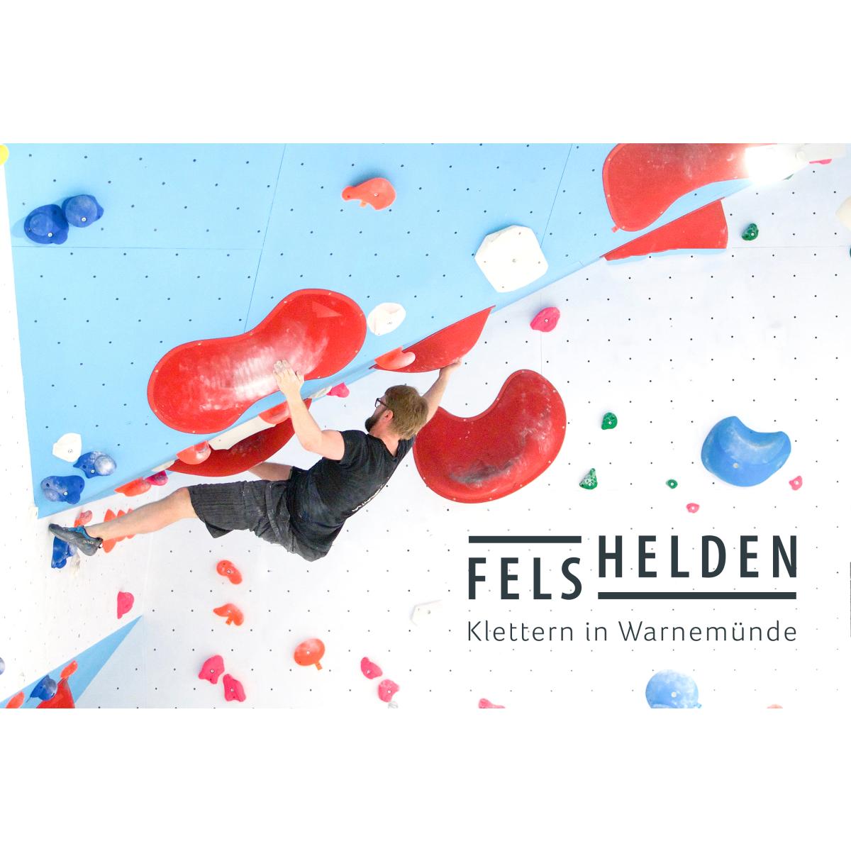 Felshelden in Warnemünde Stadt Rostock - Logo