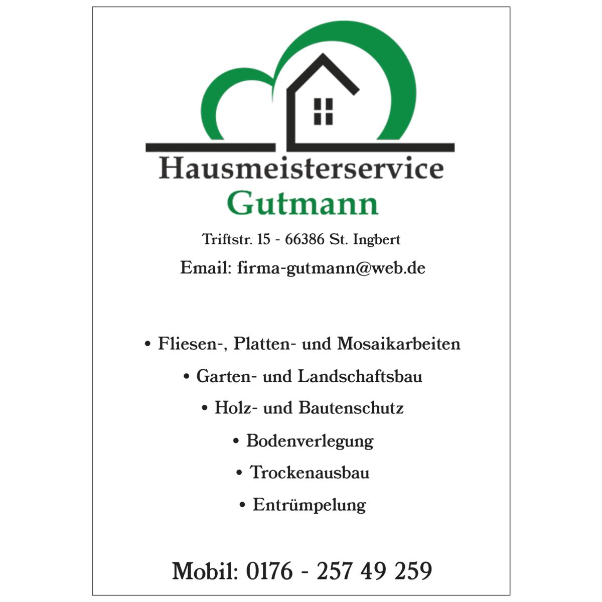 Hausmeisterservice Gutmann in Sankt Ingbert - Logo