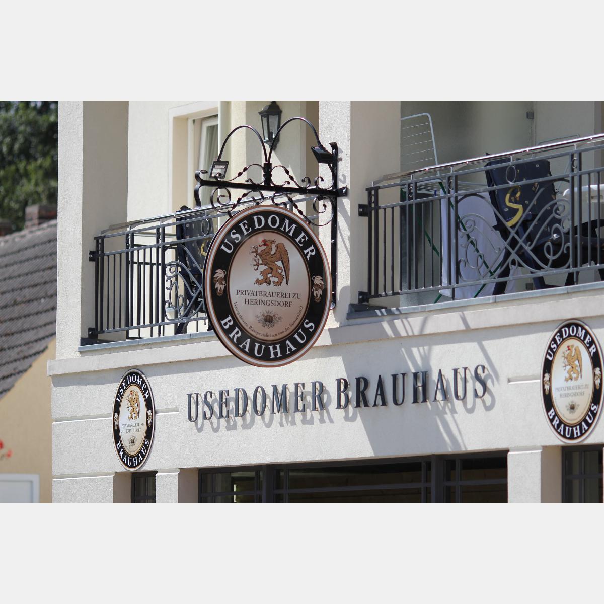 Usedomer Brauhaus in Ostseebad Heringsdorf - Logo