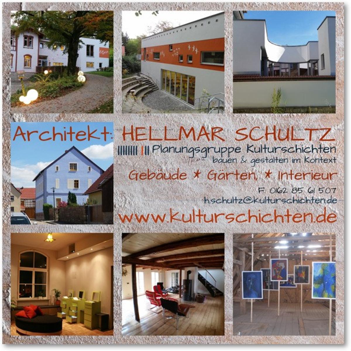 planungsgruppe kulturschichten Architekt Hellmar Schultz in Sonnendorf Stadt Bad Sulza - Logo