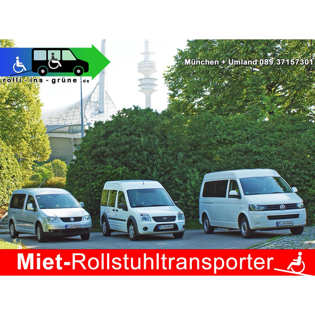 Rolli-ins-Grüne.de // Autovermietung + Mietwagen für Rollstuhltransporter Markus Neumann in München - Logo