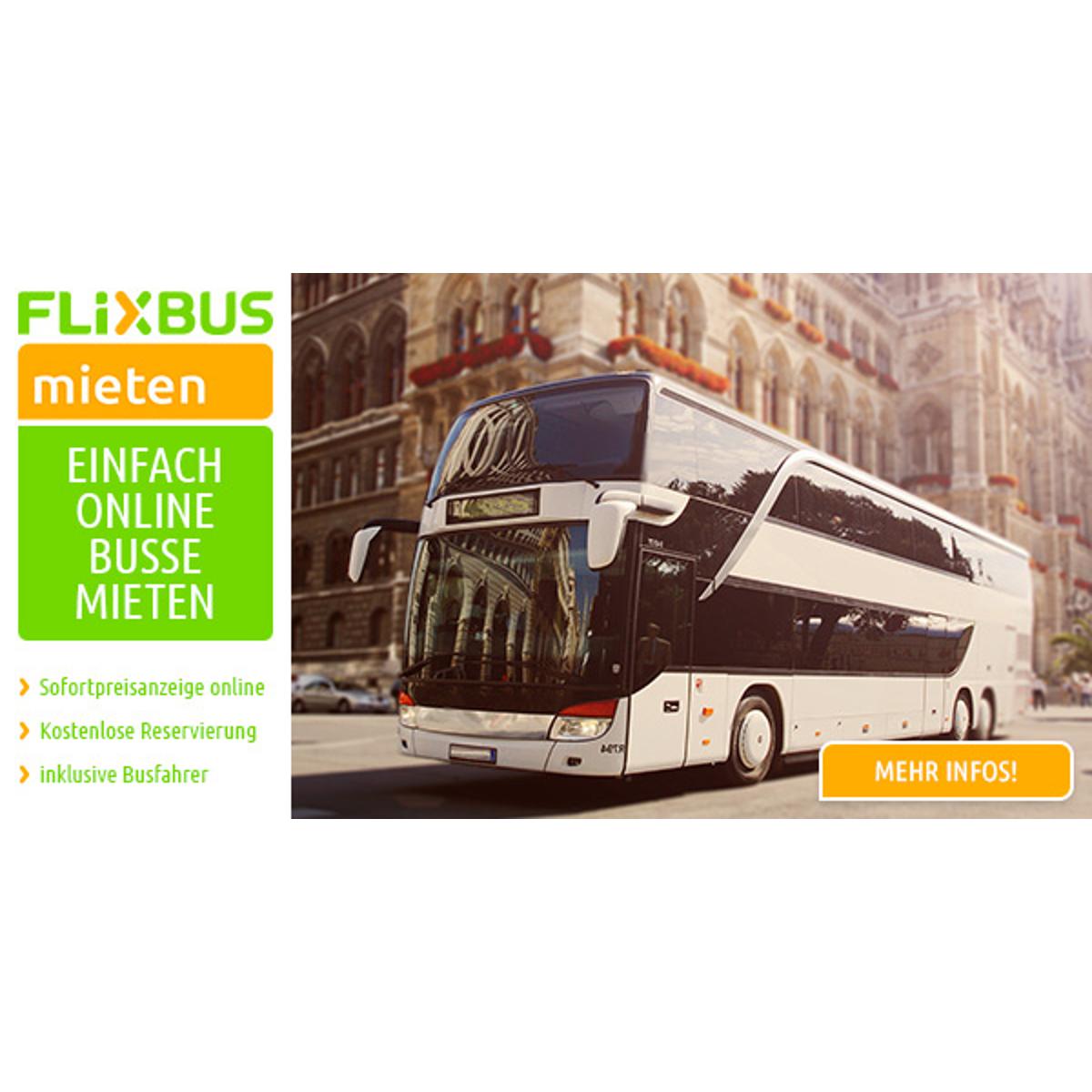 FlixBus Mieten in München - Logo