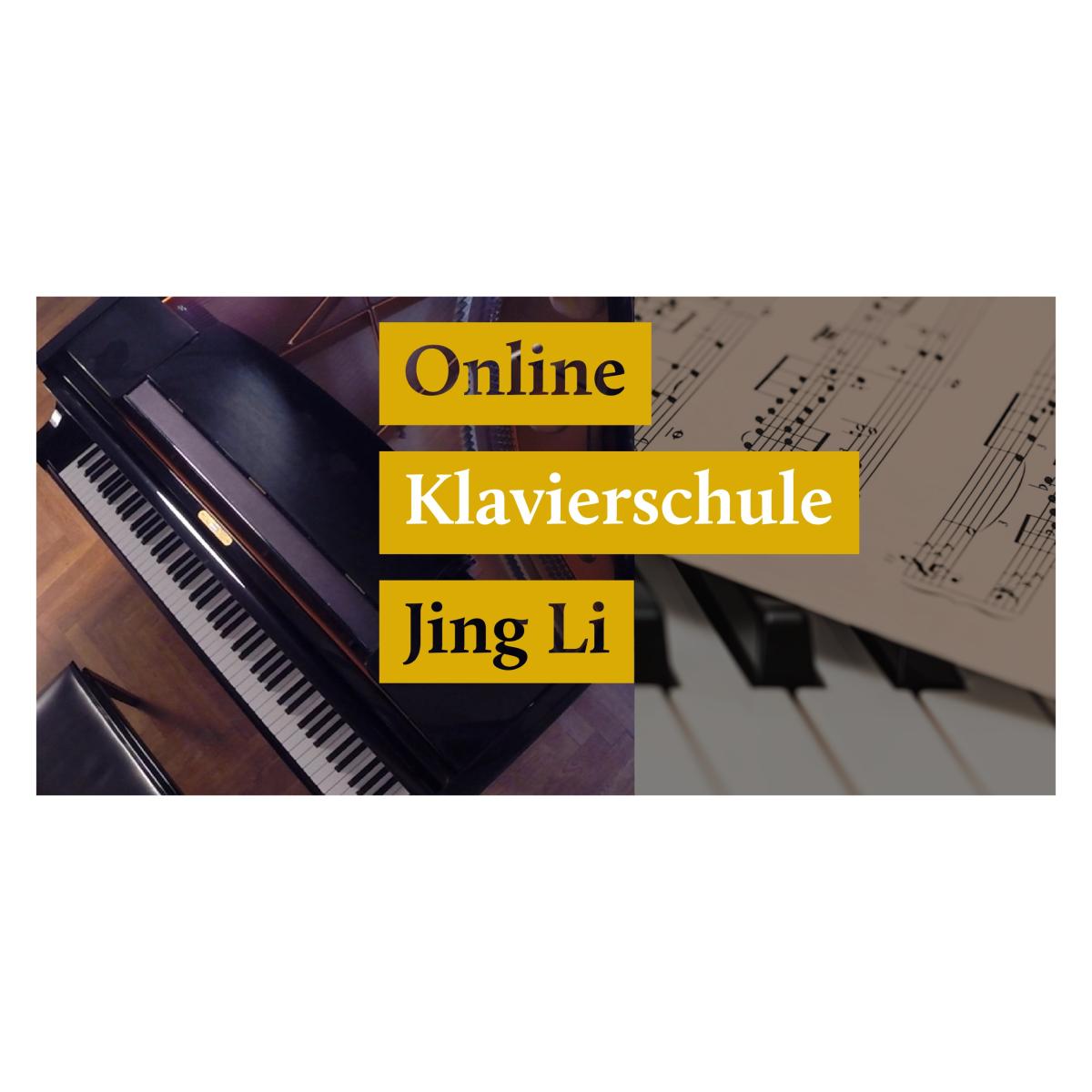 Online Klavierschule Jing Li in Hamburg - Logo