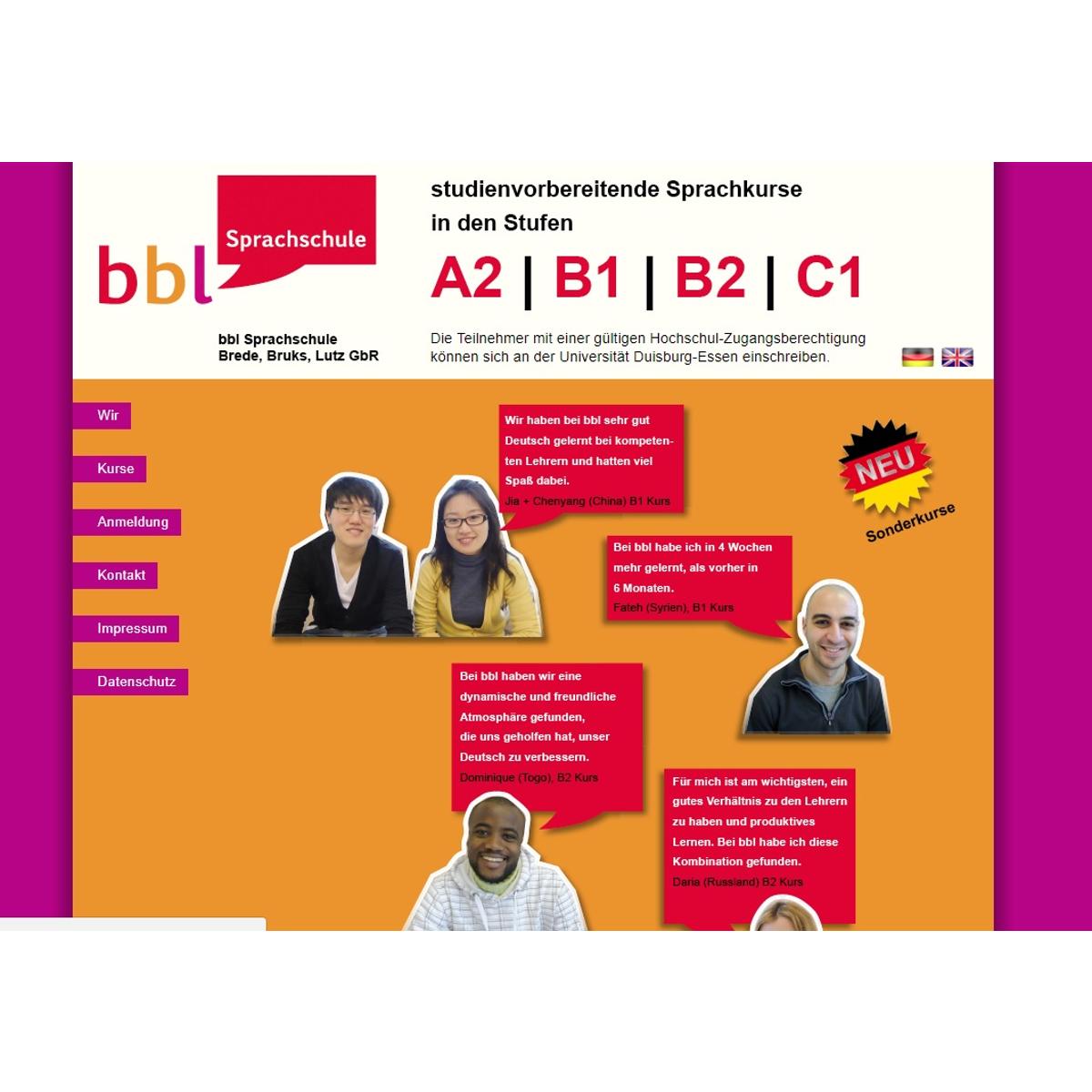 bbl Sprachschule in Essen - Logo