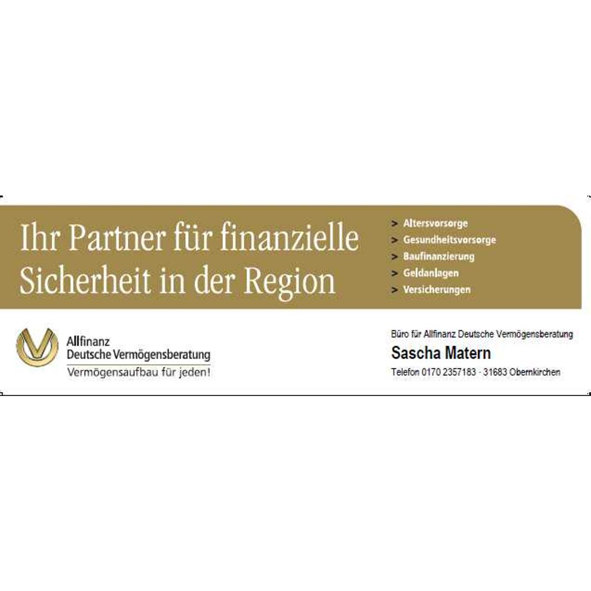 Agentur Für Allfinanz-DVAG Sascha Matern in Obernkirchen - Logo