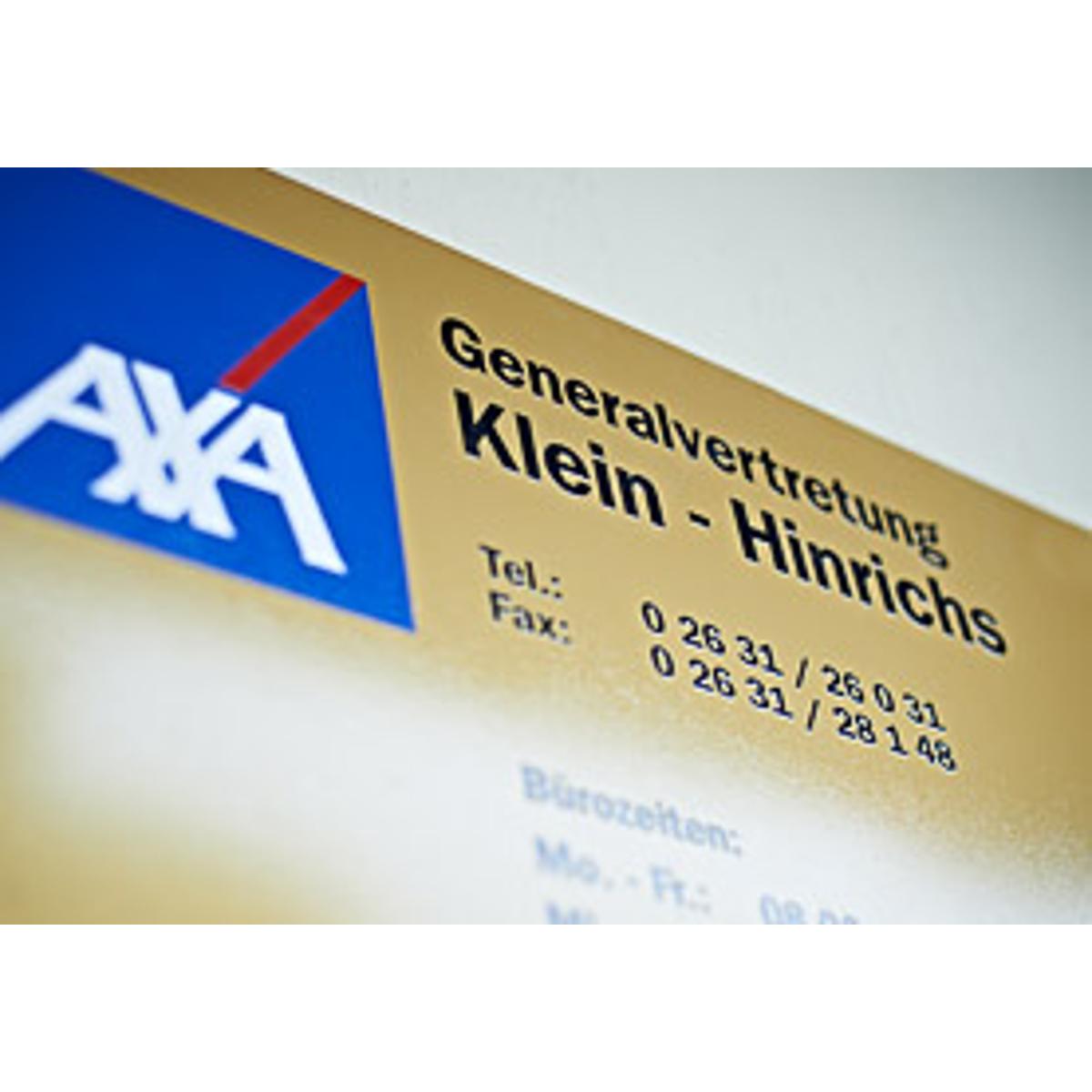 AXA Versicherungen Generalvertretung Klein-Hinrichs in Neuwied - Logo