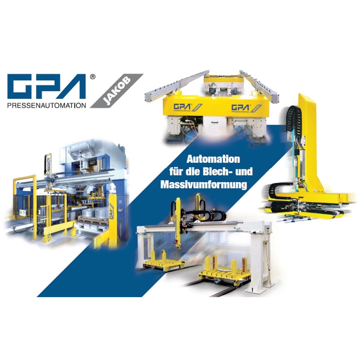 GPA-Jakob Pressenautomation GmbH in Bietigheim in Baden - Logo