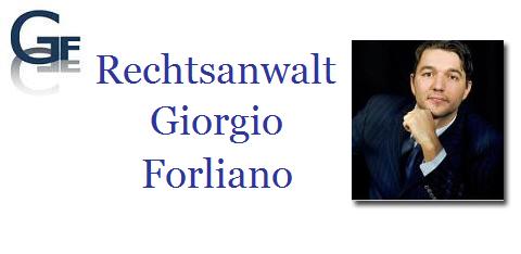 Rechtsanwalt Giorgio Forliano in Berlin - Logo