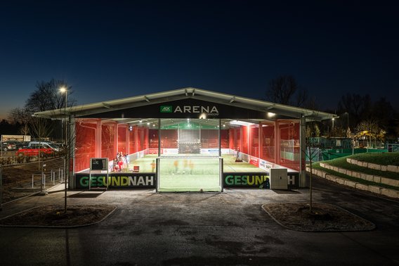 AOK Arena Schorndorf in Schorndorf in Württemberg - Logo